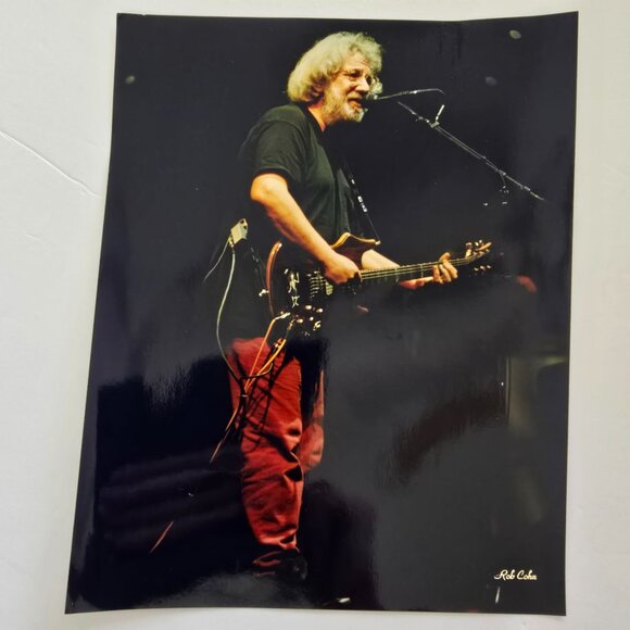 Jerry Garcia Photo Print By Rob Cohn Licensed By Estate Of Jerry Garcia - Picture 12 of 16